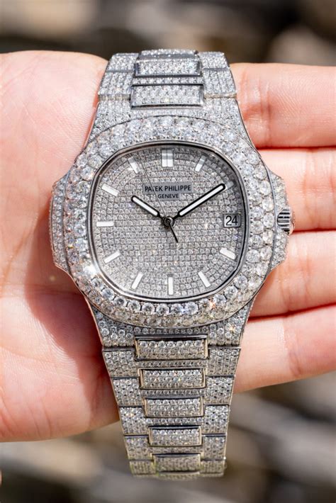 patek philippe nautilus ebay kleinanzeigen|Patek Philippe Nautilus full diamond.